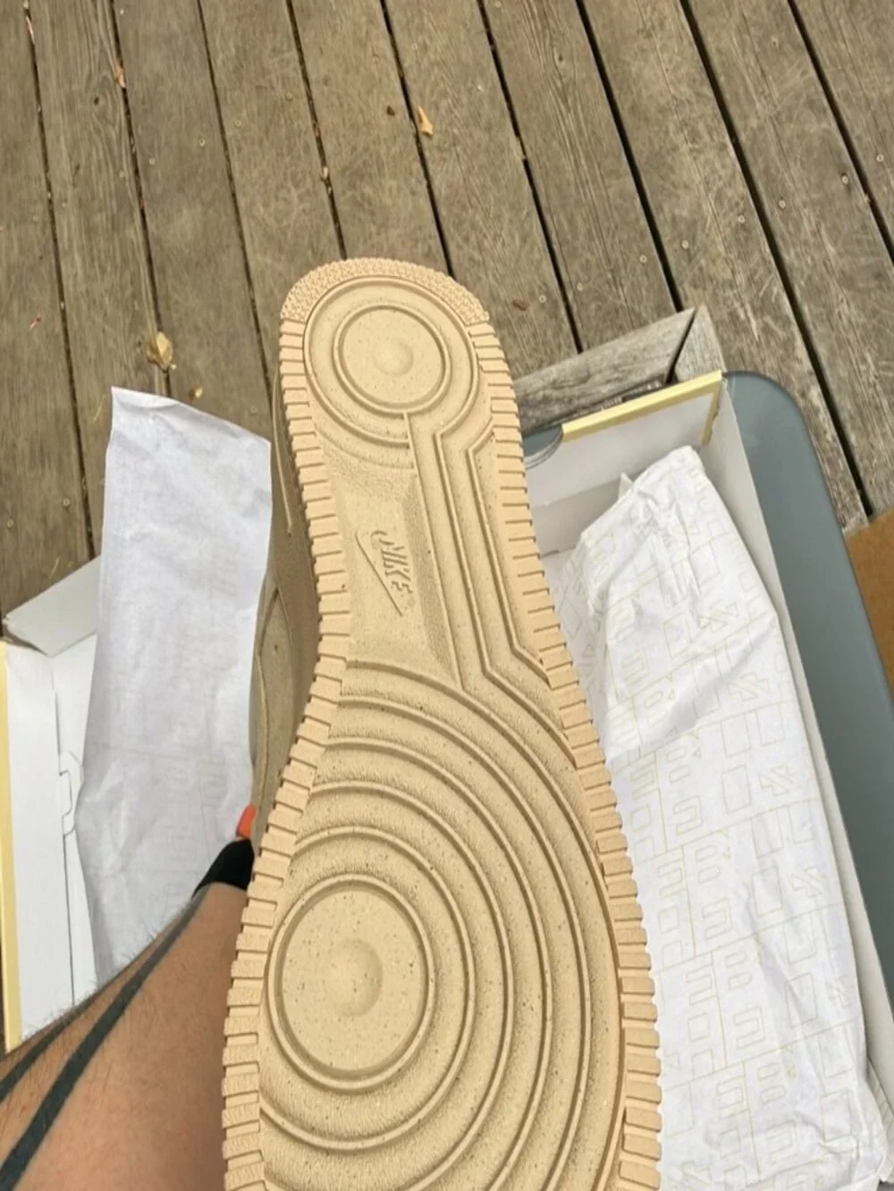 Billie Eilish x Nike Air Force One Sz 8M/9.5W NWT - Picture 3 of 7